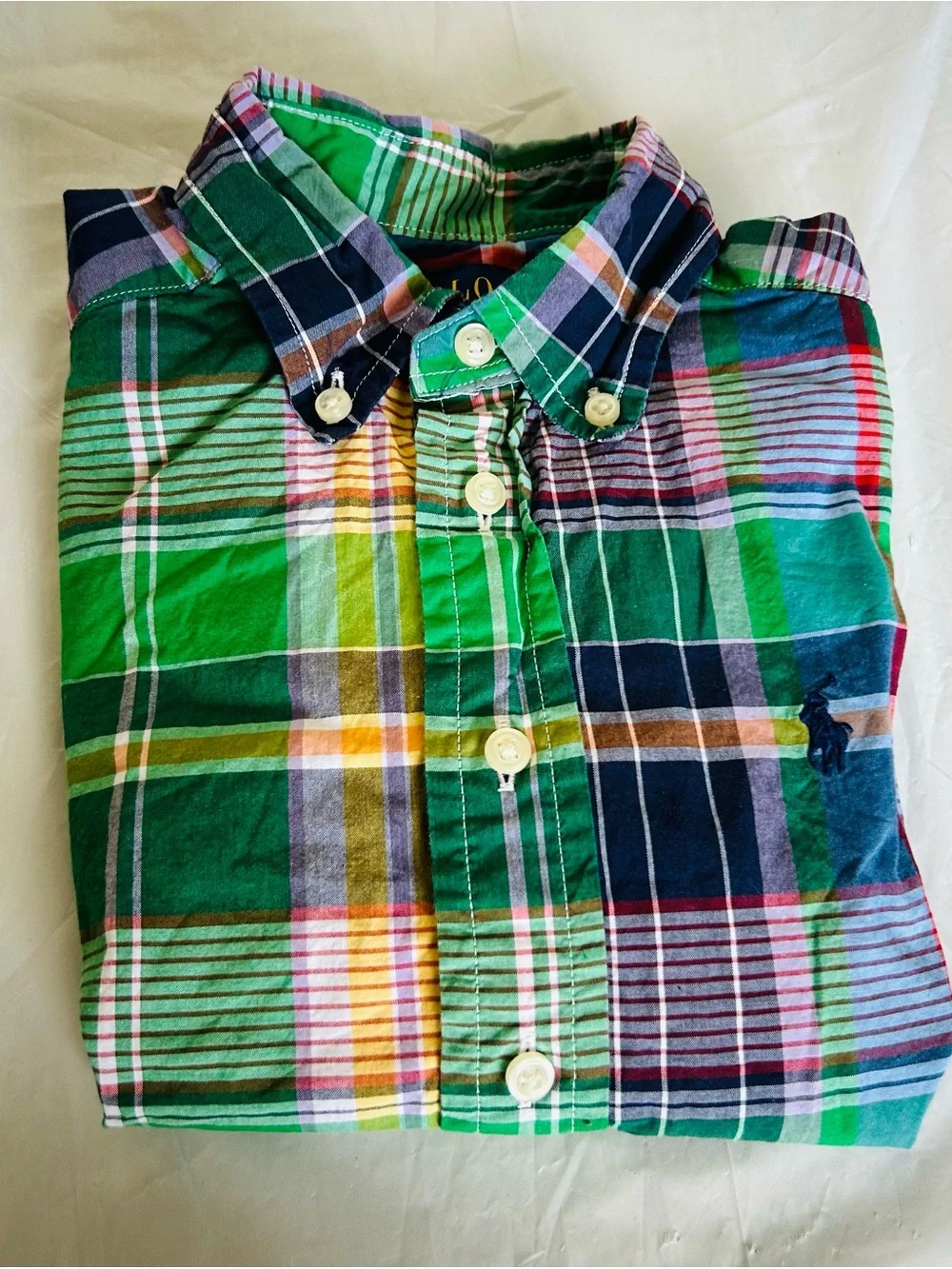 Polo Ralph Lauren Boys' Plaid Button-Up Shirt